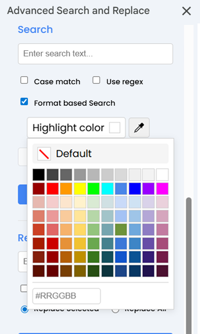 Text Highlight Search